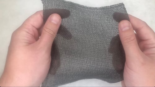 Galvorn Carbon Nanotube Fabrics: First Look