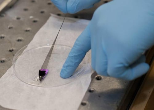 Carbon Nanotube Fibers for Military Textile Batteries