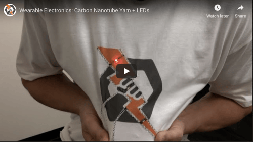 Carbon Nanotube Smart Shirt