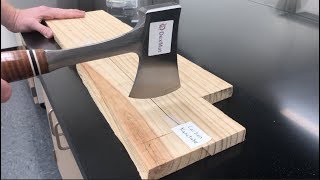 Shear Testing Carbon Nanotube Yarn with Axe