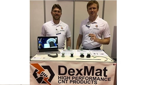 DexMat Carbon Nanotube Wearables IDTechEx, Santa Clara, 2018